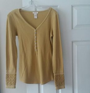 Sundance Catalog Henley top